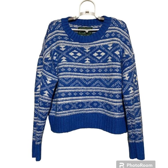 American Eagle Tribal Sweater Women Small Long Sleeve Aztec Southwest - Picture 1 of 6